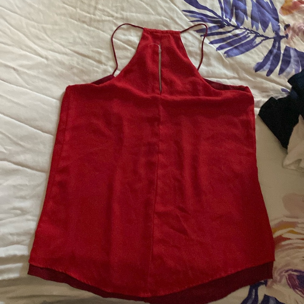 Womens Red Blouse size small